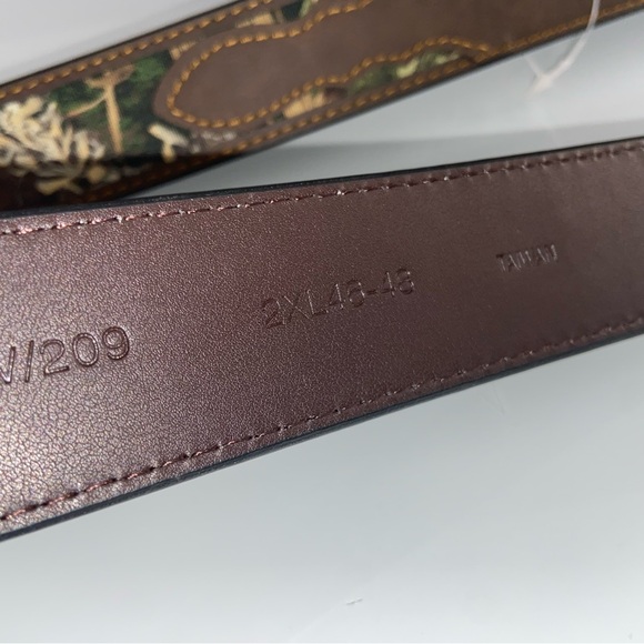 ‼️SOLD‼️Mens 2XL XXL 46-48 RealTree Camo Belt NWT Hunting - Picture 11 of 12